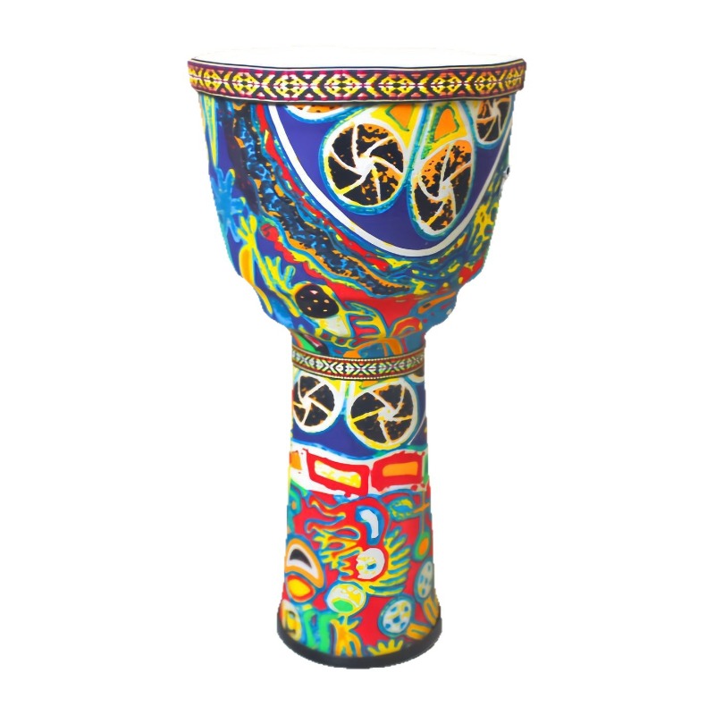 Musical Instrument African - 10 Inch Djembe Drum Large Adult