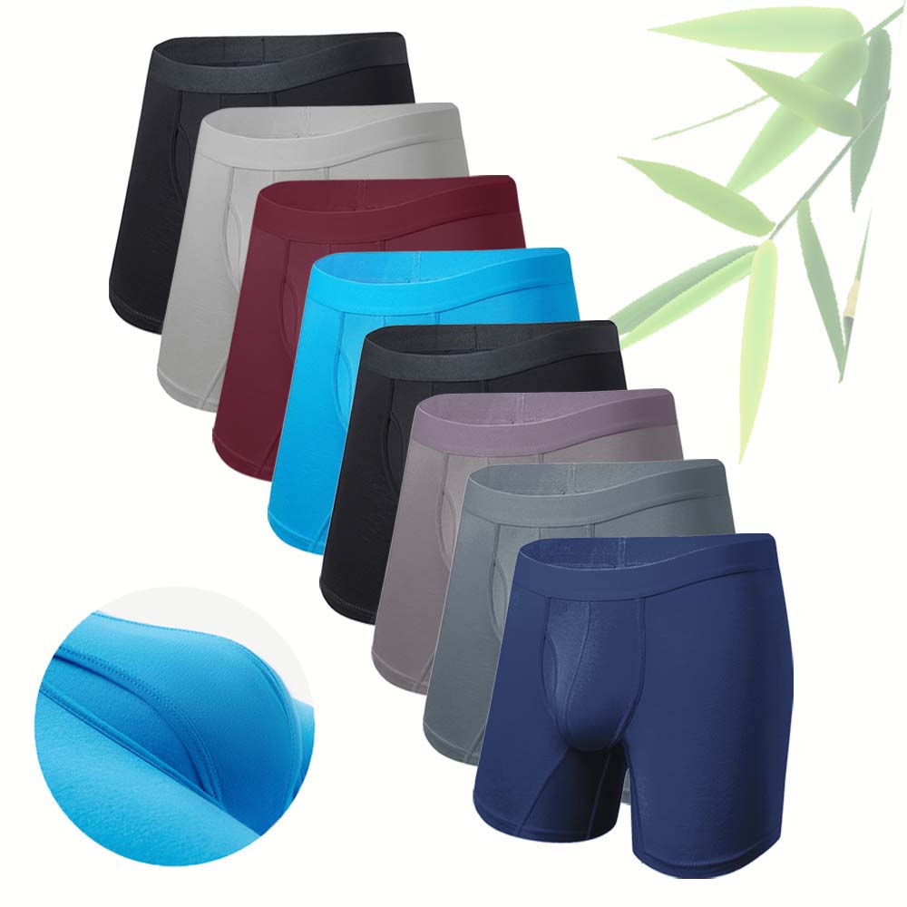 Didgeridoo Bamboo - 8Pcs Bamboo Fiber Boxers Man Breathable
