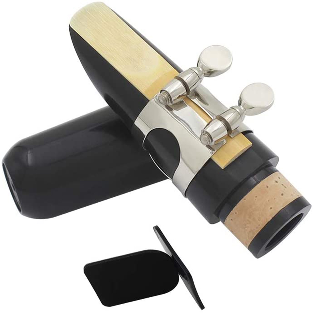 Musical Instrument Reed - A74K-Mouthpiece Kit, Includes Ligature+Clarinet Reed 2.5+Black