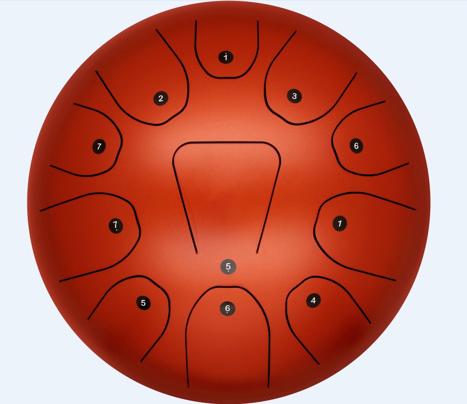 Tongue Drum Steel - 12