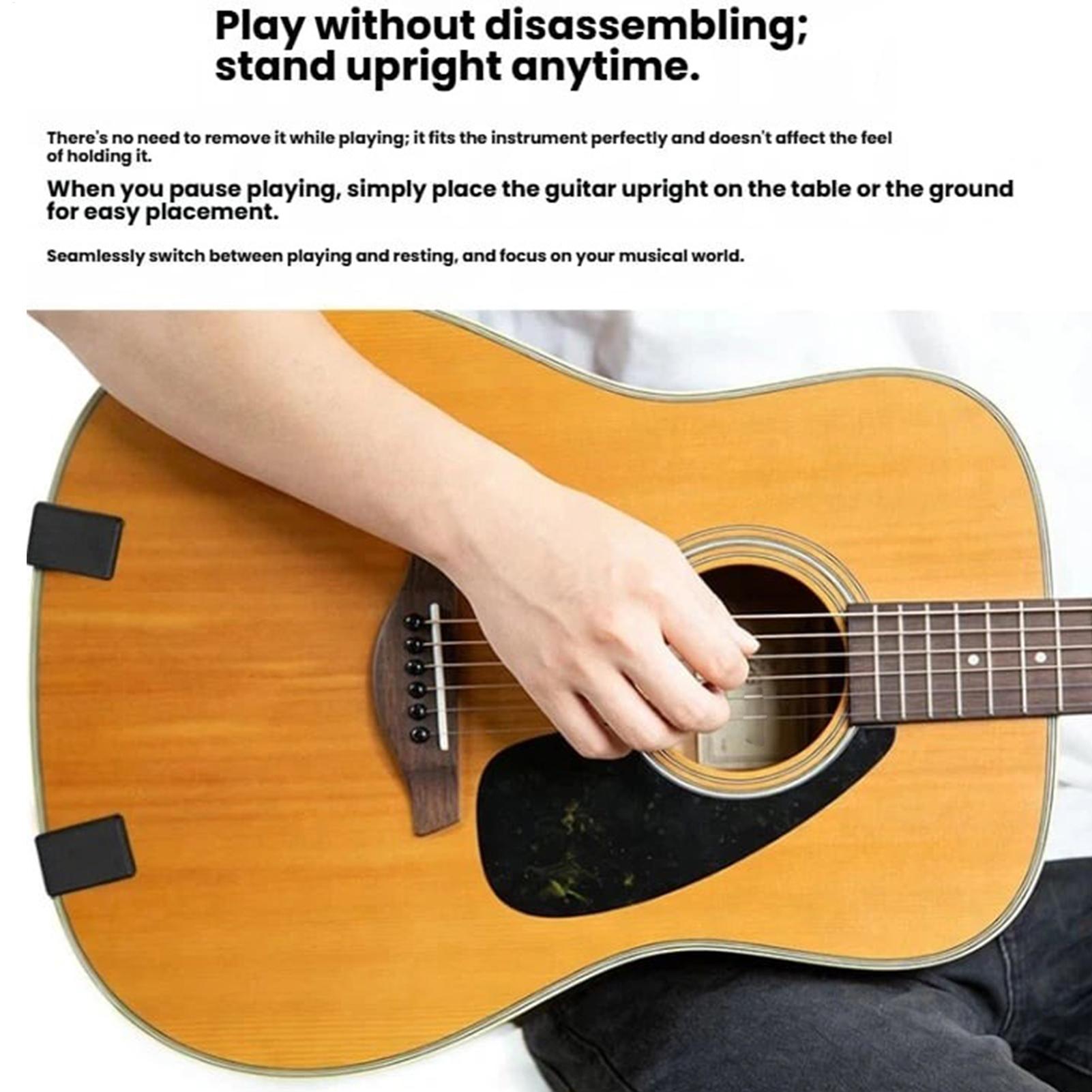 Guitar Stand Floor Ukulele Rac - Musical Instrument Bass recension och pris