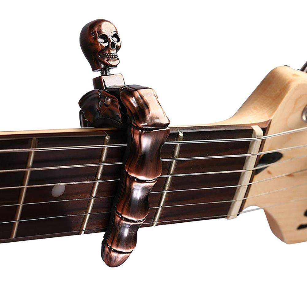 Guitar Capo Skull Capo for Aco - Musical Instrument Bass recension och pris