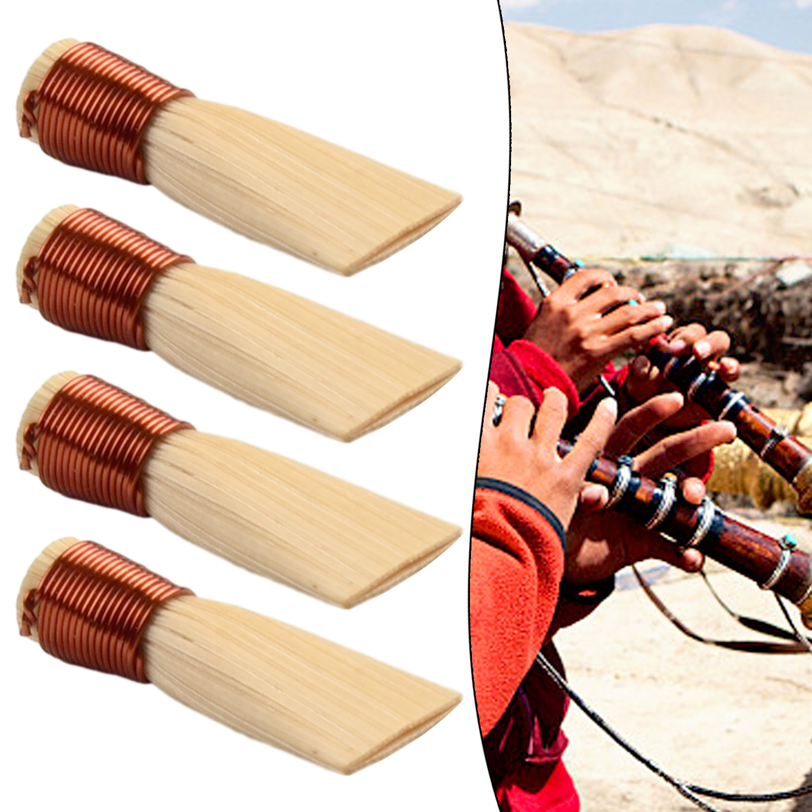 Set of 4 Suona Reed Whistles M - Musical Instrument Reed recension och pris
