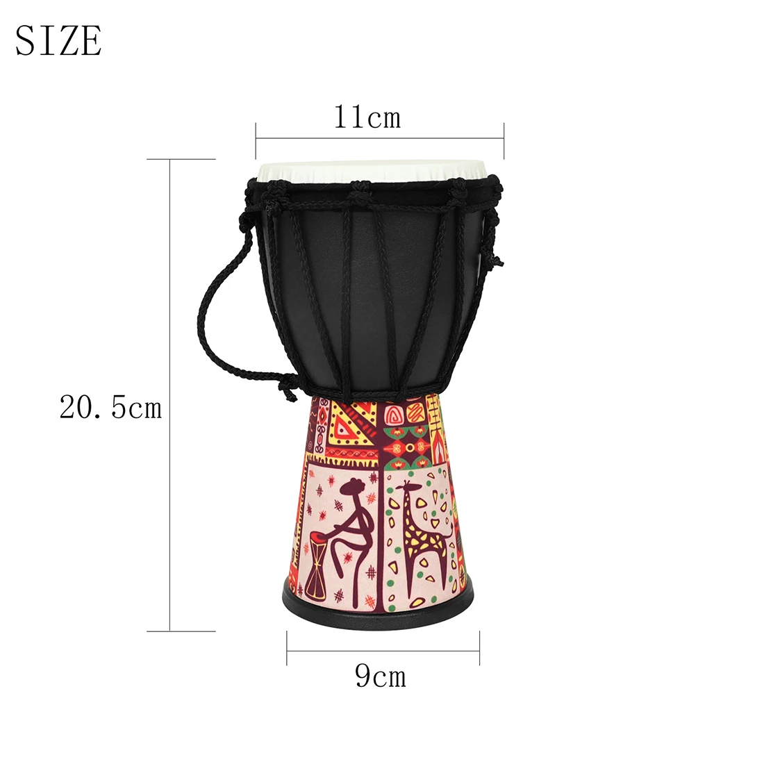 African Drum Handheld Children - Musical Instrument African recension och pris