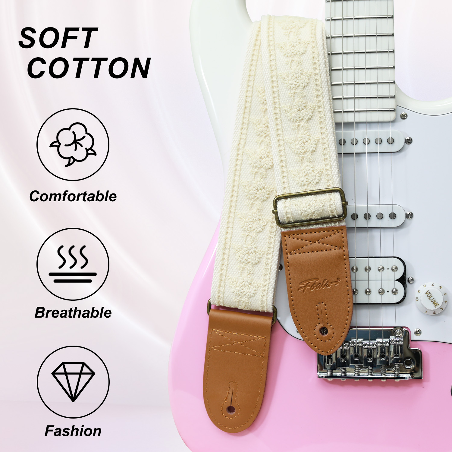 FOALS Guitar Straps Folk Bass  - Musical Instrument Bass recension och pris