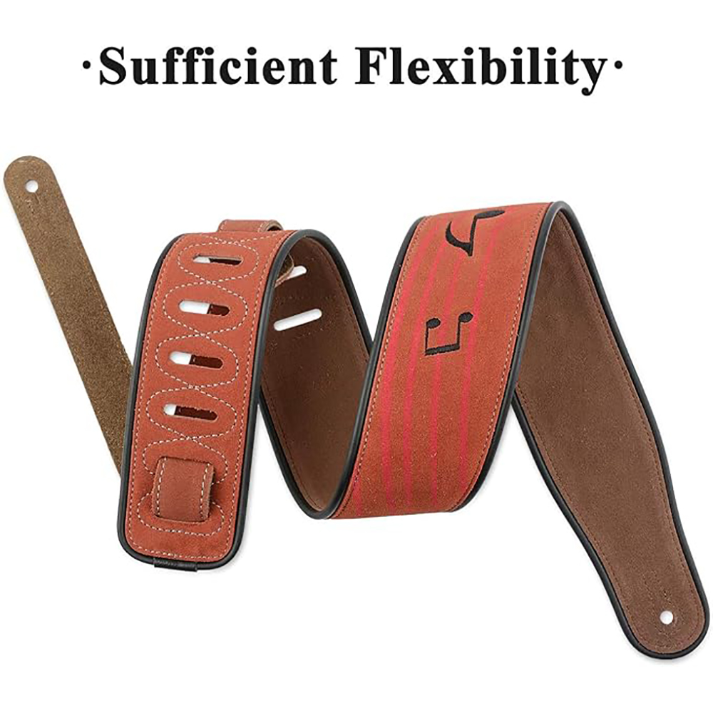 Durable Leather Guitar Strap,  - Musical Instrument Bass recension och pris
