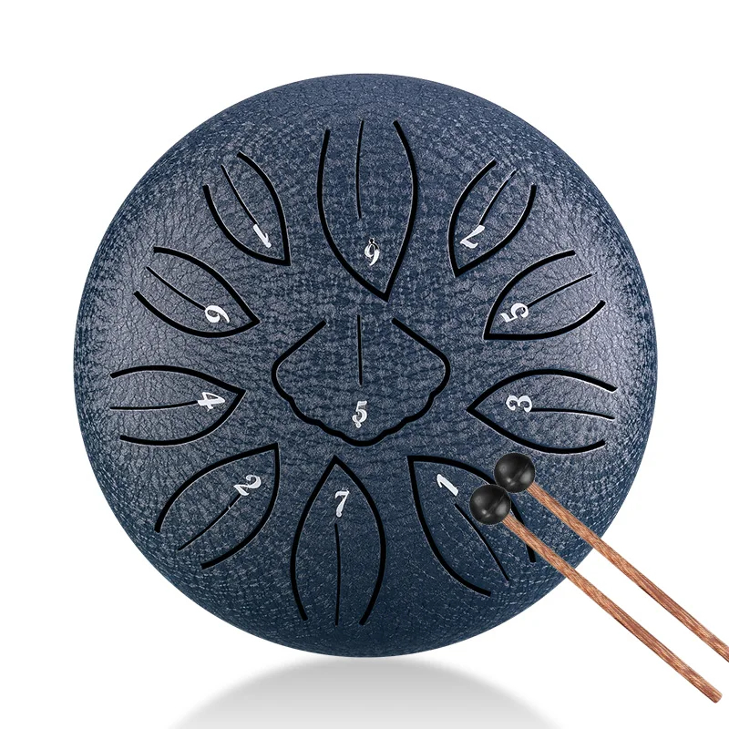 Hluru Steel Tongue Drum 6 Inch - Musical Instrument African recension och pris