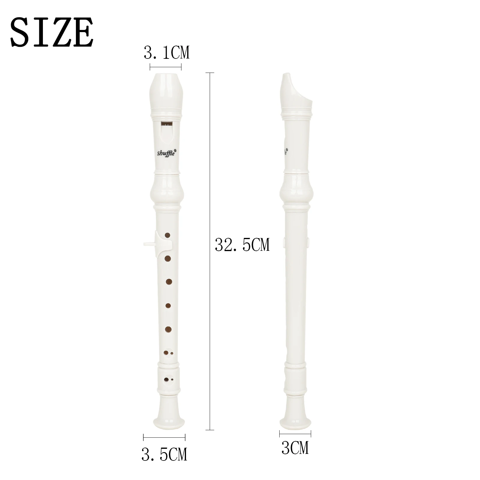 8 Holes Flute Baroque Style Fl - Recorder Baroque Style recension och pris