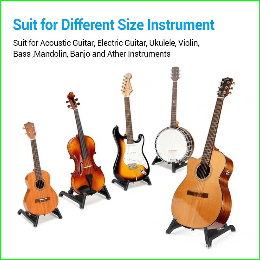 Guitar Stand - A Frame Foldabl - Musical Instrument Bass recension och pris