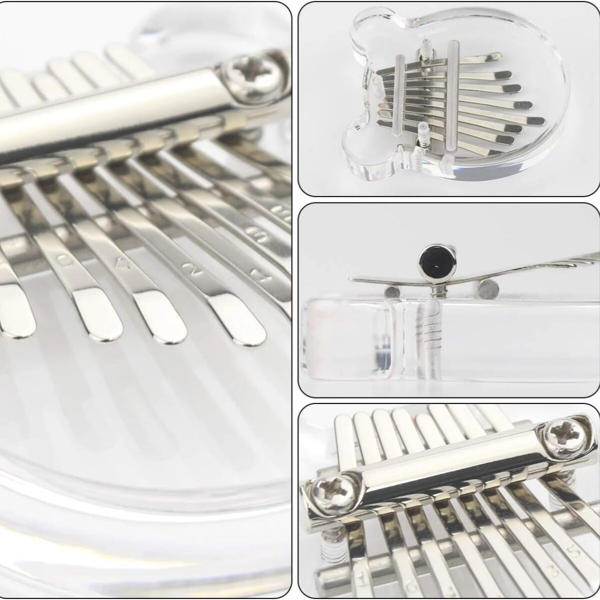 Miwayer 8 Keys Mini Kalimba Ra - Musical Instrument African recension och pris