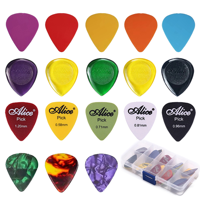30PCS Guitar Picks Set – Cellu - Acoustic Guitar Dreadnought recension och pris