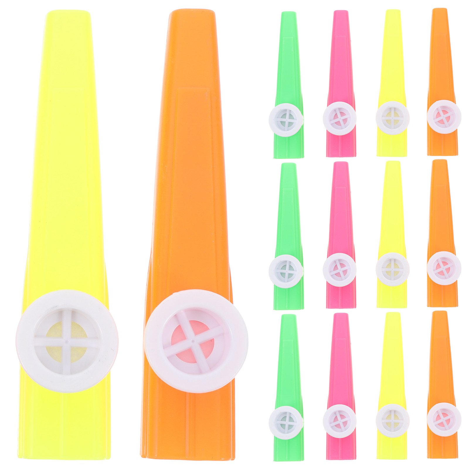 24Pcs Plastic Kazoos Assorted  - Musical Instrument Kazoo recension och pris