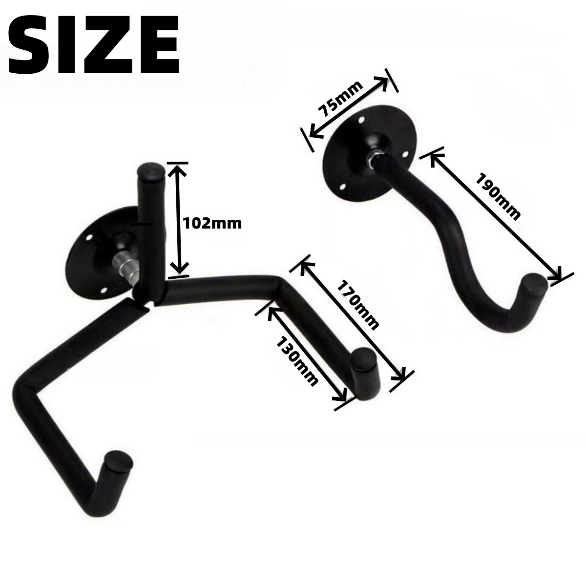 Metal Guitar Wall Mount Hanger - Musical Instrument Mandolin recension och pris