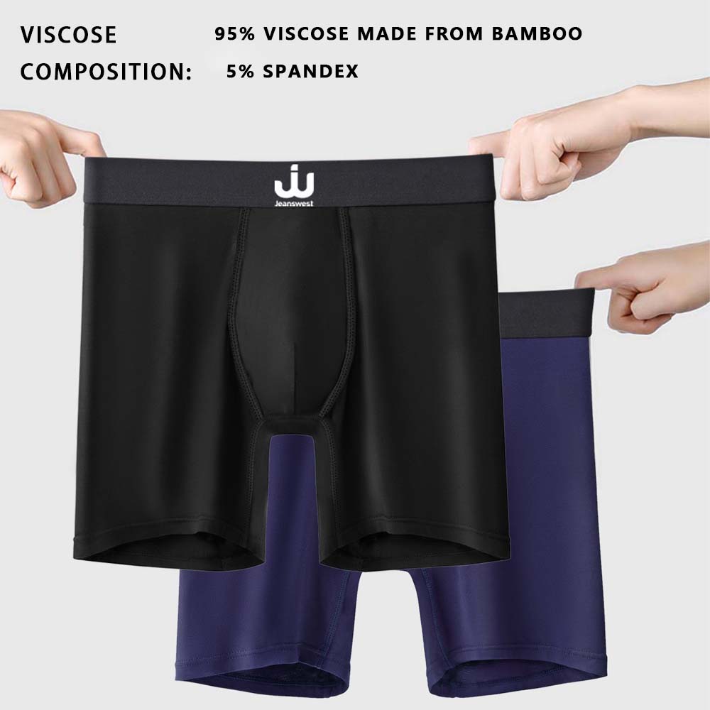5Pcs Bamboo Viscose Long Boxer - Didgeridoo Bamboo recension och pris
