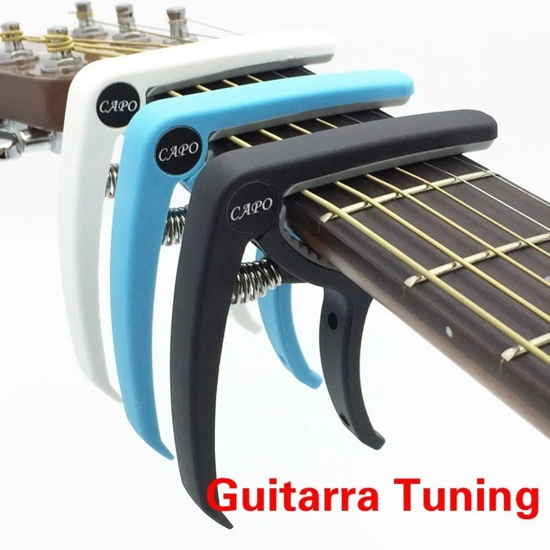 Plastic Guitar Capo for 6 Stri - Acoustic Guitar Dreadnought recension och pris
