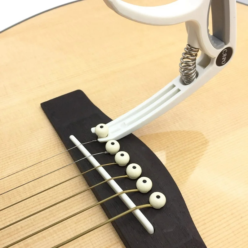Plastic Guitar Capo for 6 Stri - Acoustic Guitar Dreadnought recension och pris
