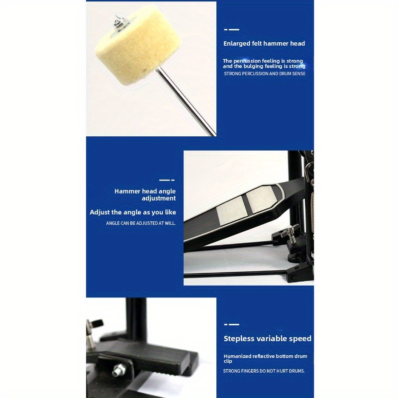 Single Pedal Drum Kit, Single  - Musical Instrument Kit recension och pris