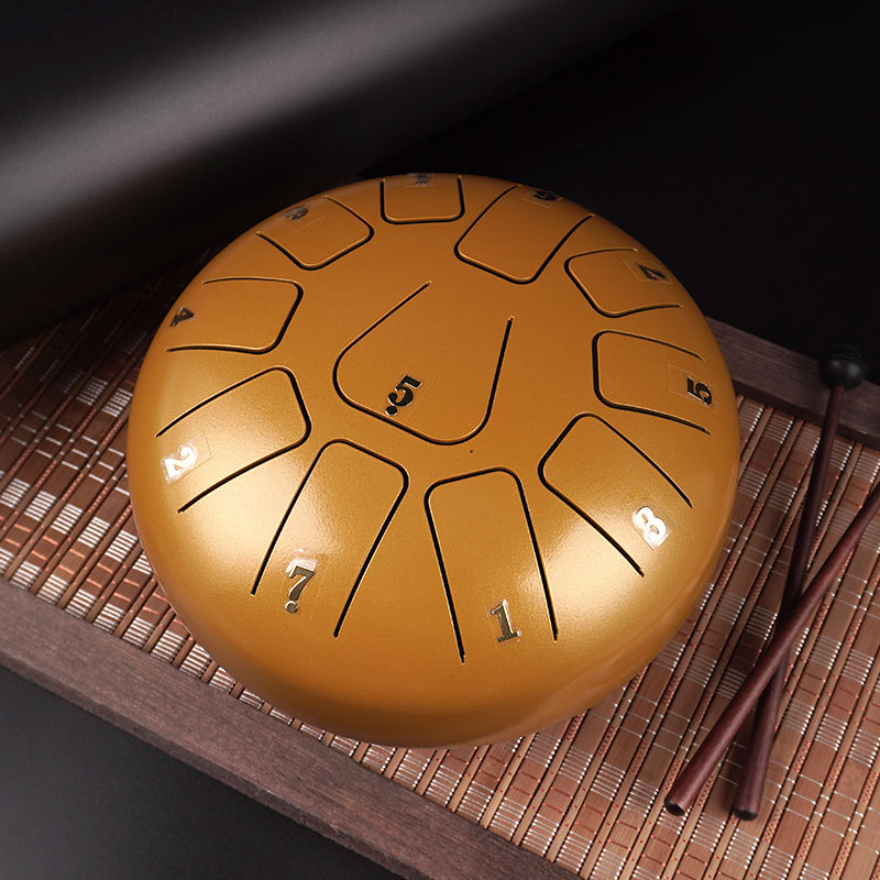 8 Inch Tongue Drum Professiona - Tongue Drum Steel recension och pris