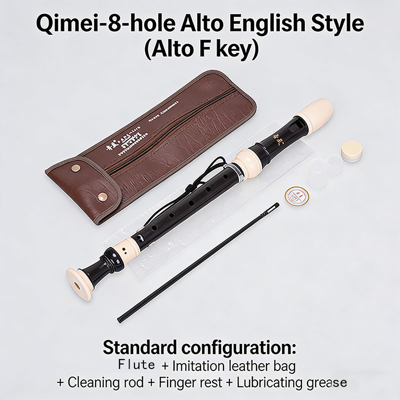 8-hole Alto Recorder F Key Ver - Recorder Baroque Style recension och pris