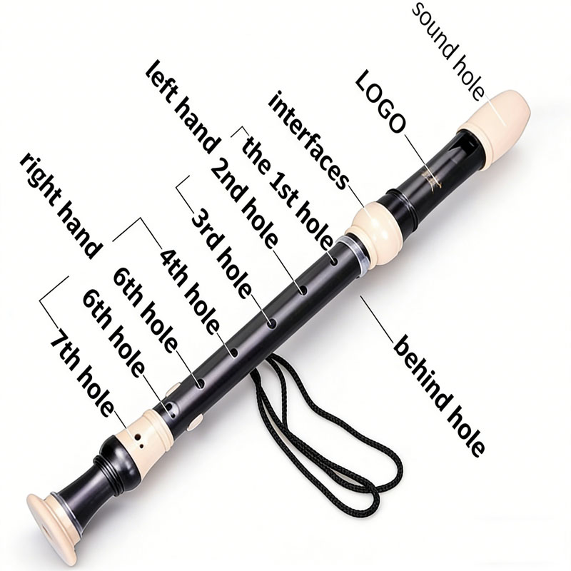 8-hole Alto Recorder F Key Ver - Recorder Baroque Style recension och pris