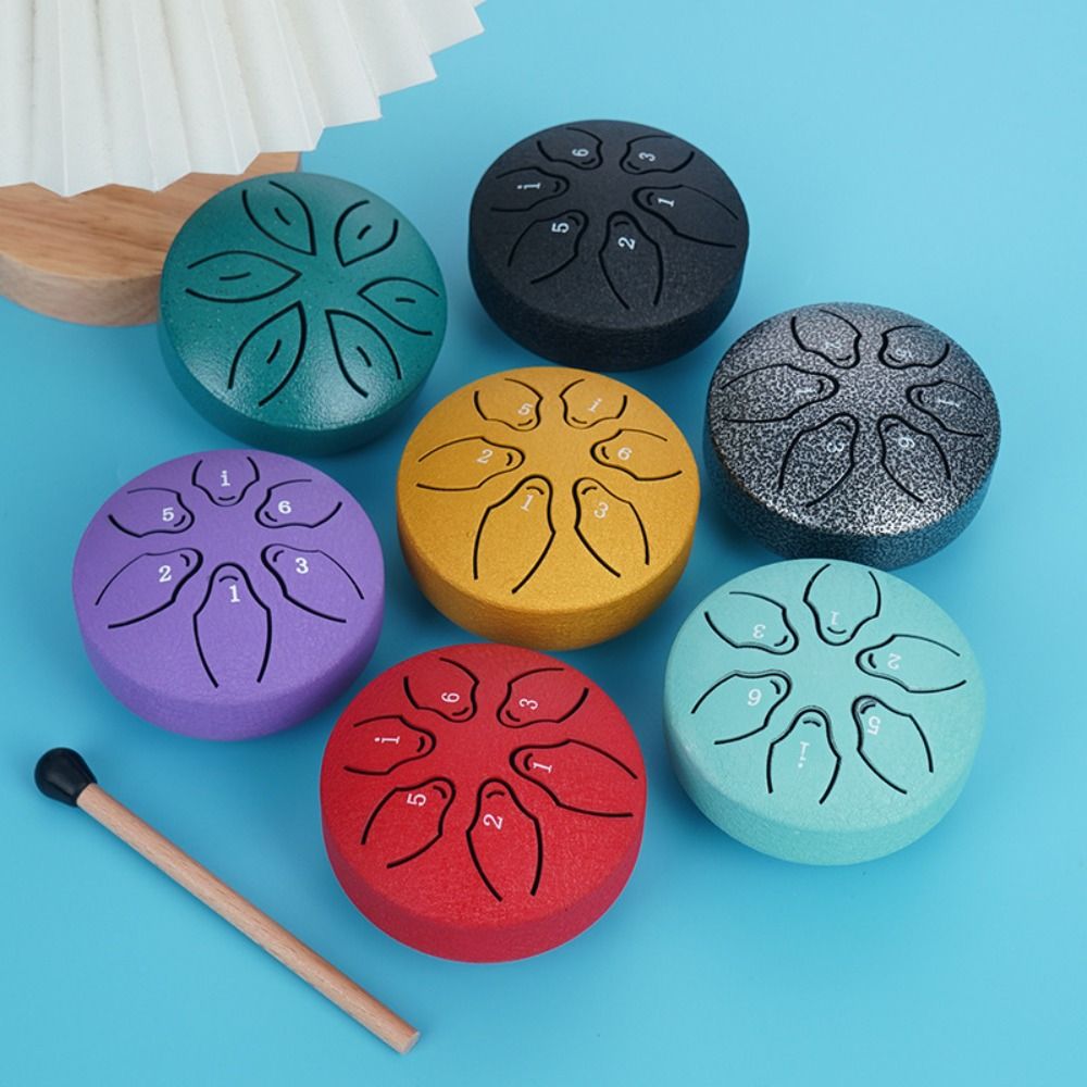 6-Tone Steel Tongue Drum Set M - Tongue Drum Steel recension och pris