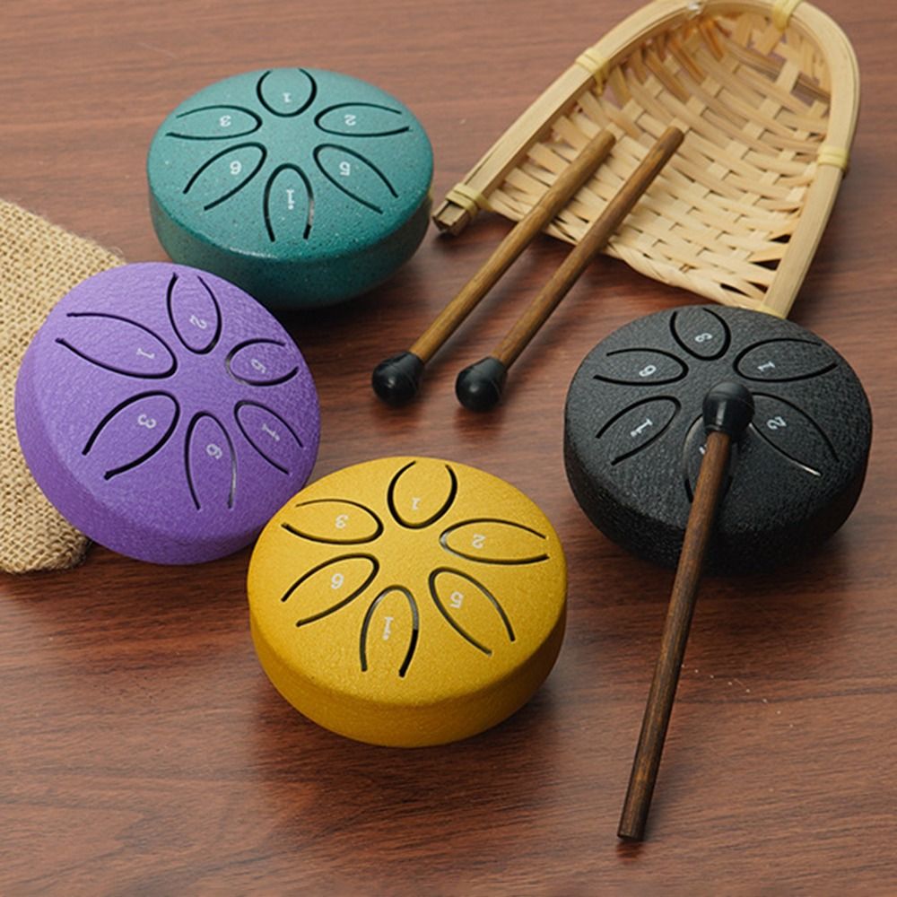 6-Tone Steel Tongue Drum Set M - Tongue Drum Steel recension och pris