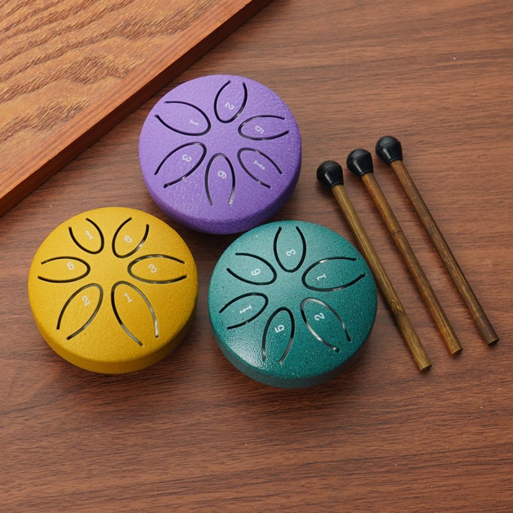 6-Tone Steel Tongue Drum Set M - Tongue Drum Steel recension och pris