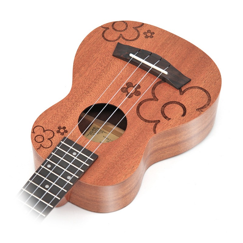 21 inch Sapele Wood Flower Pri - Musical Instrument Hawaii recension och pris