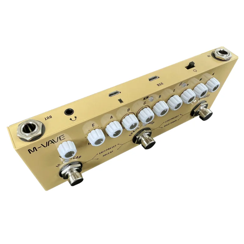 M-vave Cube BABY Rechargeable  - Acoustic Guitar Dreadnought recension och pris
