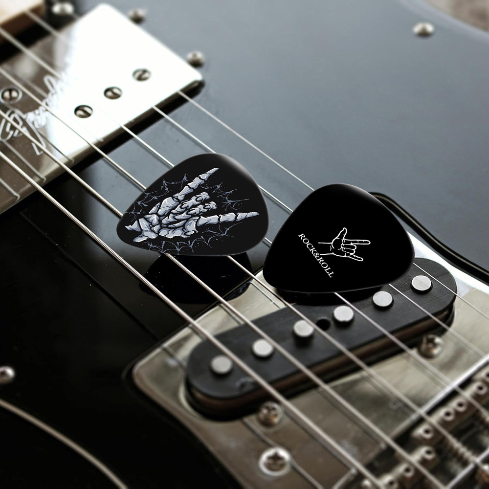 12 Pieces Guitar Picks 0.46mm  - Acoustic Guitar Dreadnought recension och pris