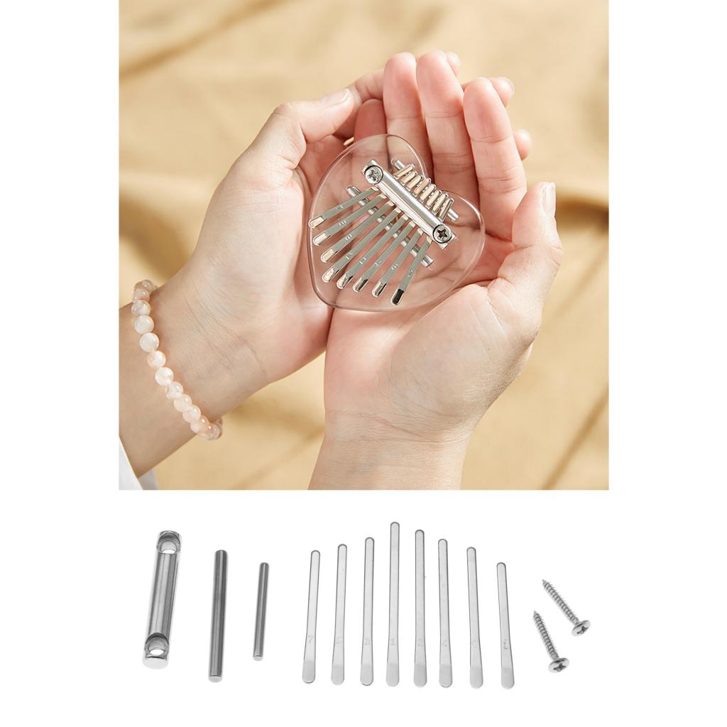 Kalimba Thumb Piano 8 Keys Dur - Musical Instrument Kit recension och pris